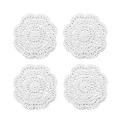 PRICES MAY VARY. Handmade Crochet Cotton Doilies - Easy Wash and Reusable Elegant addition for Cups, Glasses, Plates, and Tabletop Decoration Perfect for Tea Trays or Saucers, Table Placemats Doilies. Home decoration: Doily Lamp, Doily Jar, Table Toppers, Sofa Covers, Lampshade, DIY accessories Set of 4, Sizes: 10 cm x 10 cm / 4 x 4 Inch, Dimension may vary slightly within 8% due to its handmade process Phantomon Lace Round White Doilies are perfect for home decorating from Cups, Glasses, Plates Doily Lamp, Doily Bunting, Lampshade Diy, Crochet Mug Cozy, Beau Crochet, Round Crochet, Wedding Coasters, Mug Cozy, Handmade Coasters