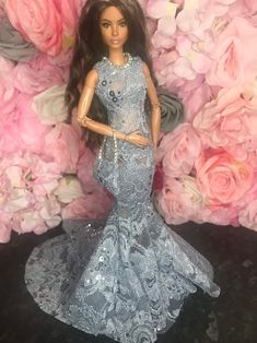 2pc Luxury High Quality Dolls Cocktail Dress Sequins Sparkly - Etsy Sparkly Handbag, Sofia Ferreira, Stunning Fashion, Dolls Dress, Barbie Style, Barbie Stuff, Dress Fitted, Gown Prom, Prom Dresses Ball Gown