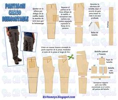 the instructions for how to make an easy pants with pockets and zippers on each side