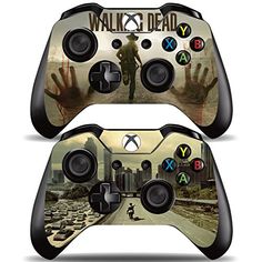 the walking dead video game controller skin