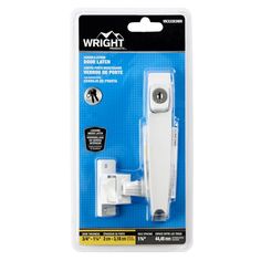 an image of a white door handle for the wii remote control system in its packaging