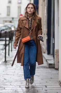 Outfits To Wear In Paris, Boho Fashion Winter, Fall Fashion Week, Simply Fashion, Estilo Indie, Flattering Outfits, Coat Outfit, Popsugar Fashion