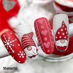 Nails Mistletoe, Nails Gingerbread, Nails Pointy, Nails Snowflakes, Nails Western, Nails Plain, Nails Minimal, Nails Sns, Nails Bow