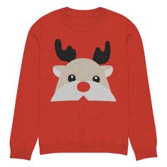 Get into the festive spirit with our Personalised Knitted Crew Neck Sweater featuring an adorable reindeer design! Crafted from a soft, premium fabric blend, this cosy sweater is perfect for staying warm during chilly winter days while adding a fun, holiday twist to your wardrobe. With its comfortable fit, classic crew neck, and festive flair, this sweater is perfect for holiday parties, family gatherings, or simply spreading Christmas cheer wherever you go! - 55% cotton, 45% polyester - Fabric Cosy Sweater, Winter Days, Family Gatherings, Christmas Cheer, Family Gathering, Holiday Parties, Stay Warm, Crew Neck Sweater, Neck Sweater