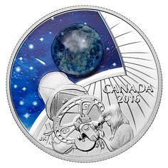 the commemorative coin for the canadian space station