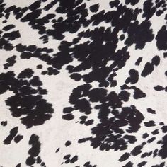 Cowabunga Cow Print Fabric with Black Spots - Your Western Decor Fashion Atelier, Cowhide Print, Great Western, Western Decor, Black Spot, Fabric Width, Limited Stock, Print Fabric, Upholstery Fabric