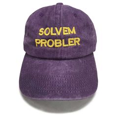 Solvem Probler, Silly Clothes, Best Caps, Embroidered Hat, Quality Hats