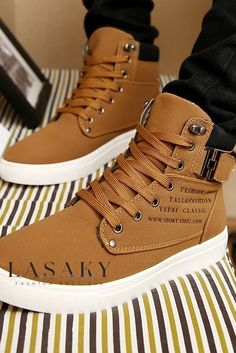 Lasaky - Premium Vintage Lace-Up Martin Boots with Enhanced Ankle Support Tari Hip Hop, Worker Boots, Top Shoes For Men, Jeezy, Mens Ankle Boots, Leather Footwear, Trendy Boots, Mens Winter Boots