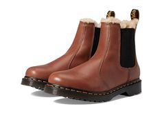 Dr. Martens 2976 Leonore Dr Martens 2976, Goodyear Welt, Chelsea Boot, Dr. Martens, Brown Boots, Ankle Booties, Fashion Boots, Rubber Rain Boots, Saddle