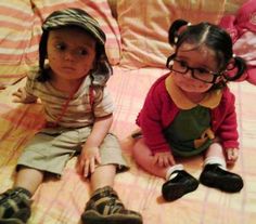 Baby Halloween idea costumes! Love it! ❤Chilidrina and El Chavo! Baby Fits, Cute Halloween Costumes, Baby Costumes, Future Baby, Future Kids, Baby Fever, Baby Pictures, Kids Costumes