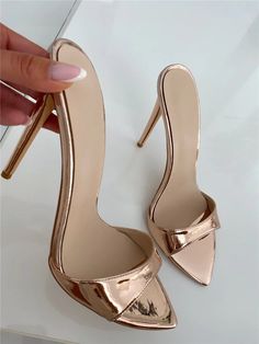 Gold Sandals Heels, Classic Sandals, High Sandals