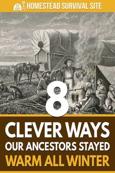 Whether your winter season is in the 40s or the -40s, you can prepare for the cold with age-old traditions and tactics. Here are some clever ways our ancestors stayed warm all winter. Winter Preparation, Pioneer Living, Homestead Tips, Suburban Homestead