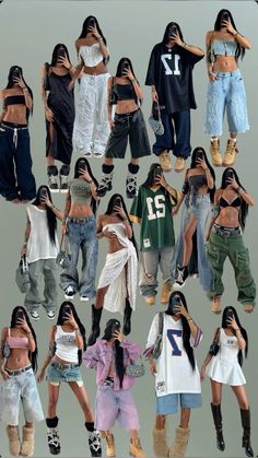 Girly Streetwear, Pakaian Hipster, Looks Hip Hop, Paul Poiret, Streetwear Mode, Tomboy Outfits, Tomboy Style Outfits