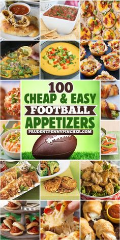 the ultimate guide to cheap and easy football appetizers