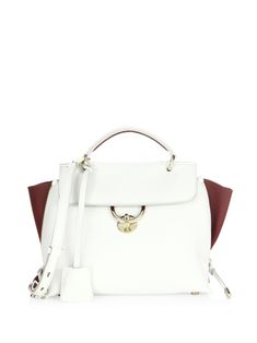 Women's Jet Set Satchel - New Bianco - Multicolor - Ferragamo Shoulder bags Best Designer Bags, Chloe Drew, Jet Set, New Season, Salvatore Ferragamo