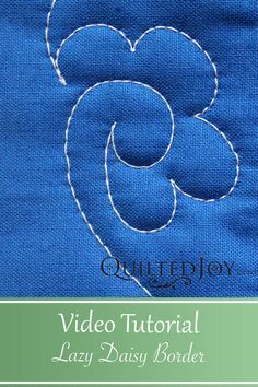 the front cover of an easy to sew video book