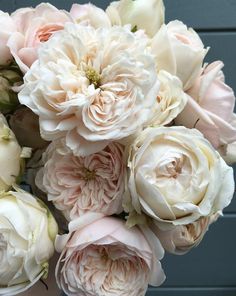 a large bouquet of pink and white flowers