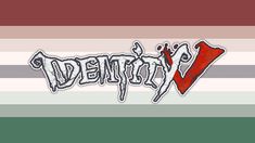 ( ⪖⩊⪕ ) • Identityvix : a gender connected to the game " Identity v " , also known as " Identity 5 " . Shark Bait, Gender Flags, Identity V, Pride Flags, The Game, Flag, Quick Saves