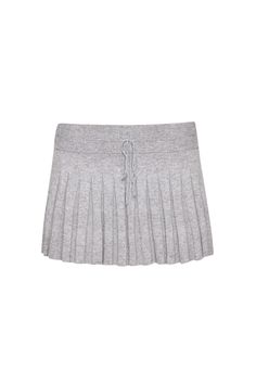 Workwear Capsule, Pleated Knit, Knit Mini Skirt, Rib Knit Top, Cozy Style, Best Wear, Pleated Mini Skirt, Cozy Fashion, Drawstring Waistband