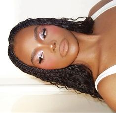 Purple Eyeshadow Makeup, 50 Aesthetic, Makeup For Black Skin, Brown Skin Makeup, Purple Eyeshadow, Evening Makeup, Make Up Inspo, Cute Makeup Looks, Makeup Eye Looks