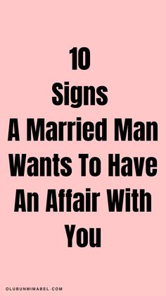 Married Men, Marriage Tips