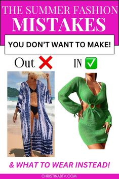 Stay on-trend this season with the best Women's Summer Outfit ideas to embrace and the ones to skip. Uncover the secrets to achieving Chic Style while avoiding common Women's Fashion missteps. With this guide, your summer wardrobe will be filled with confidence, comfort, and elegance.