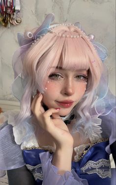 Kokomi Short Hair, Kokomi Hair, Vtuber Cosplay, Alien Cosplay, Genshin Cosplays, Genshin Cosplay