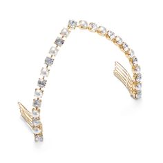 Our modern architectural V-shaped halo, femed up with classic pearls and a dash of edge with clear Swarovski crystals. It’s the best of both worlds. Made in NYC Glossier Headband, Fabric Headbands, Best Of Both Worlds, Wide Headband, Hair Decorations, Wedding Beauty, Bridal Headpieces, Bridal Hair Accessories, Bridal Accessories