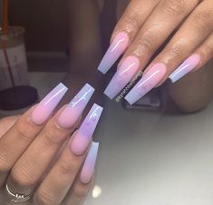 @TRUUBEAUTYS💧 Nails After Acrylics, Sns Nails Colors, Purple Acrylic Nails, Purple Acrylic, Cute Acrylic Nail Designs, Thanksgiving Nails