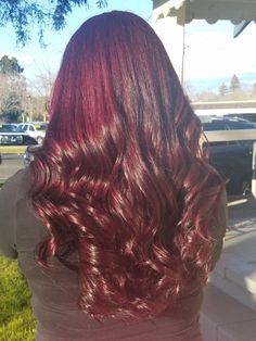 Dark Cherry Hair Curly, Red Cherry Hair Curly, Cherry Red Hair Curly, Maroon Red Hair, Dark Red Wavy Hair Dyed, Dark Red Wavy Hair, Cherry Red Hair Color, Baddie Wigs