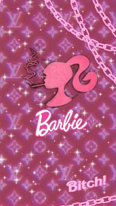 the back cover of barbie's pink album, which features an image of a woman with