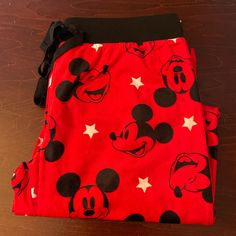 Disney Mickey Mouse Pj Pants. Super Soft With Elastic Waistband With Tie. Never Worn, New With Tags Size Small. Disney Cotton Pants For Loungewear, Disney Cotton Loungewear Pants, Casual Mickey Mouse Bottoms For Loungewear, Sleep Pants, Pj Pants, Pants Color, Disney Mickey Mouse, Disney Mickey, Women's Intimates