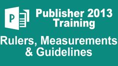 a green sign with the words publisher 2013 training rules, measurements and guidelines