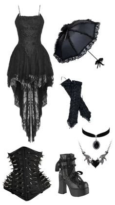 Halloween Costum, Goth Fits, Gothic Clothes, Goth Aesthetic, Character Outfits, Retro Outfits, Goth Fashion