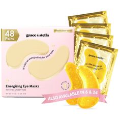 It’s like an energy drink for your eyes. Bye-bye, tired under-eyes! These game-changing under-eye masks give the delicate skin of your under eyes a much-needed energy boost for late nights and early mornings. They effectively brighten those pesky dark circles and visibly de-puff even the worst of under-eye bags. Talk about 24k magic. Power-Packed Ingredients: Hyaluronic Acid: Locks in moisture to deeply hydrate the skin for a dewy glow. Chondrus Crispus: Protects the skin against visible effects Late Nights And Early Mornings, Dry Under Eyes, Fab Fit Fun, Under Eye Mask, Leona Lewis, Under Eyes, Purple Tones, Early Mornings, Under Eye Bags