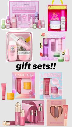 #giftset Gift Set Ideas, Sephora Gift Sets, Sephora Products, Sleepover Essentials, Girly Christmas Gifts, Preppy Gifts, Sephora Skin Care, Set Ideas, Perfect Skin Care Routine