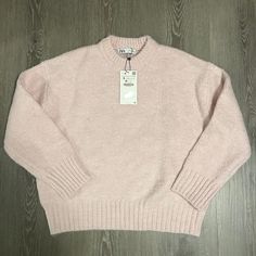 Nwt Zara Baby Light Pink Fluffy Sweater Super Cute Brand New Zara Light Pink Fuzzy Fluffy Sweater! Super Cute And Warm, Bought At Full Price And Never Wore Measurements Can Be Provided Upon Request Comes From Smoke Free Home. Any Questions? Feel Free To Ask Down Below. Offers Are Welcomed! Warm Pink Casual Sweater, Casual Warm Pink Sweater, Pink Soft Knit Sweater For Cold Weather, Zara Pink Winter Sweater, Cozy Winter Tops From Zara, Cozy Pink Winter Tops, Zara Cozy Soft Knit Outerwear, Zara Pink Crew Neck Sweater, Zara Pink Top For Winter