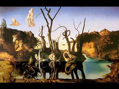 an image of a painting with animals in it