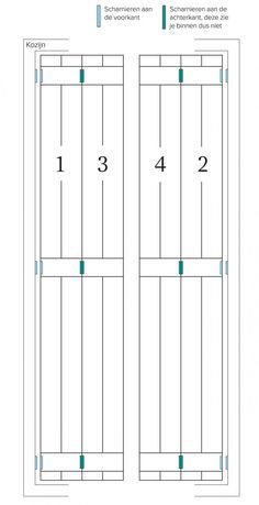 the diagram shows how to measure the width and width of an open door with numbers on each side