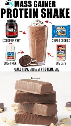 High Calorie Shakes, Oats Calories, Healthy Protein Shake Recipes, Thinner Face