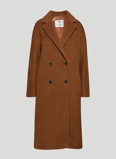 Aritzia Wool Coat, Camel Wool Coat, Perfect Coat, Free Jeans, Double Breasted Coat, Coat Fashion, Fashion Essentials, Dolman Sleeve, Long Coat