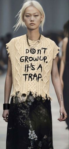 Pre Fall 2024, Knitwear Inspiration, Knit Vest Pattern, Rock Outfit, Knitwear Fashion, Estilo Punk, Dope Fashion, Knitwear Design, Knit Fashion