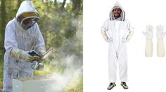 The ISIVBPEP Bee Suit for Men and Women is a comprehensive beekeeping attire that combines essential features, comfort, and durability to make it an outstanding choice for both beginners and experienced beekeepers. #beekeepingsuit #honeysuit Outdoor Gadgets, Suit For Men, Detachable Hood, Mens Suits