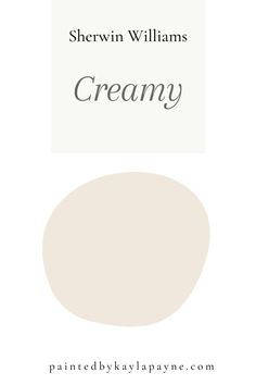 sherylin williams's creamy paint swat list