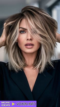 22 Choppy Bob Haircuts for All Shapes: Winter Update 2024 - 2025 Mid Length Bob Haircuts For Women, Wispy Lob Haircut, Preppy Bob Haircut, Balayage Long Bob Blonde, Long Shaggy Bob Hairstyles, Mushroom Brown Bob Hair, Winter Lob Hair, Edgy Bobs For Thick Hair, Fall Bobs 2024