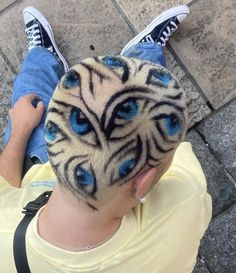 Bald Head Dye Designs, Shaved Hair Color Designs, Buzzcut Dye Patterns, Buzzcut Hair Dye Art Men, Blond Shaved Hair, Buzz Cut Designs Men, Dyed Buzz Cut Designs, Buzz Cut Dye Designs, Shaved Hair Dye