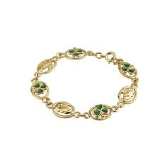 PRICES MAY VARY. Charming Accessory and an ideal Celtic gift for any lady in your life - our bracelet encapsulates delicacy, femininity, and Celtic essence Claddagh Design made of gold plated, one of the most meaningful Celtic symbols, representing the harmony between love, friendship, and loyalty, shown through two hands holding a heart with a crown on top Our Irish Claddagh Green Enamel Link Bracelet is the perfect accessory for any lady, being the perfect gift for Saint Patrick’s Day, Christm Shamrock Bracelet, Claddagh Bracelet, Claddagh Symbol, Silver Celtic Jewelry, Irish Symbols, Marble Earrings, Gold Plated Bracelet, Irish Jewelry, Saint Patricks