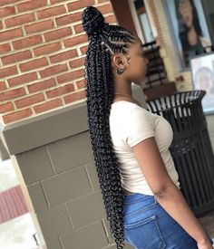 African American Braided Hairstyles, African Hair Braiding Styles, Braided Cornrow Hairstyles, Box Braids Styling, Braids With Curls