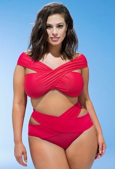 Plus Size Bikini Swimsuit - Ashley Graham x swimsuitsforall Guapa Bikini Swimsuits 2017, Plus Model, Swimsuit Collection, Ashley Graham, Plus Size Models, Plus Size Swimsuits, Swimsuits For All, Sports Illustrated, Plus Size Swimwear