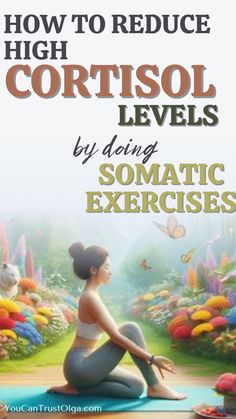 How to Get Rid of Cortisol Belly and Lose Weight Using Somatic Exercises - how to reduce cortisol levels naturally? Learn about somatic movement and somatic therapy and what it does to your mind and body. how to get rid of cortisol belly with somatic exercises | cortisol body weight | how to lose weight | how to manage stress | somatic workout | what is somatic therapy | somatic therapy to lower cortisol levels | mindfulness activities Rv Workout, Somatic Stretching, Mind And Body Connection, Somatic Workout, Balance Cortisol, Cleaning Energy